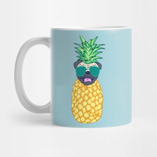 pineapple pug Mug